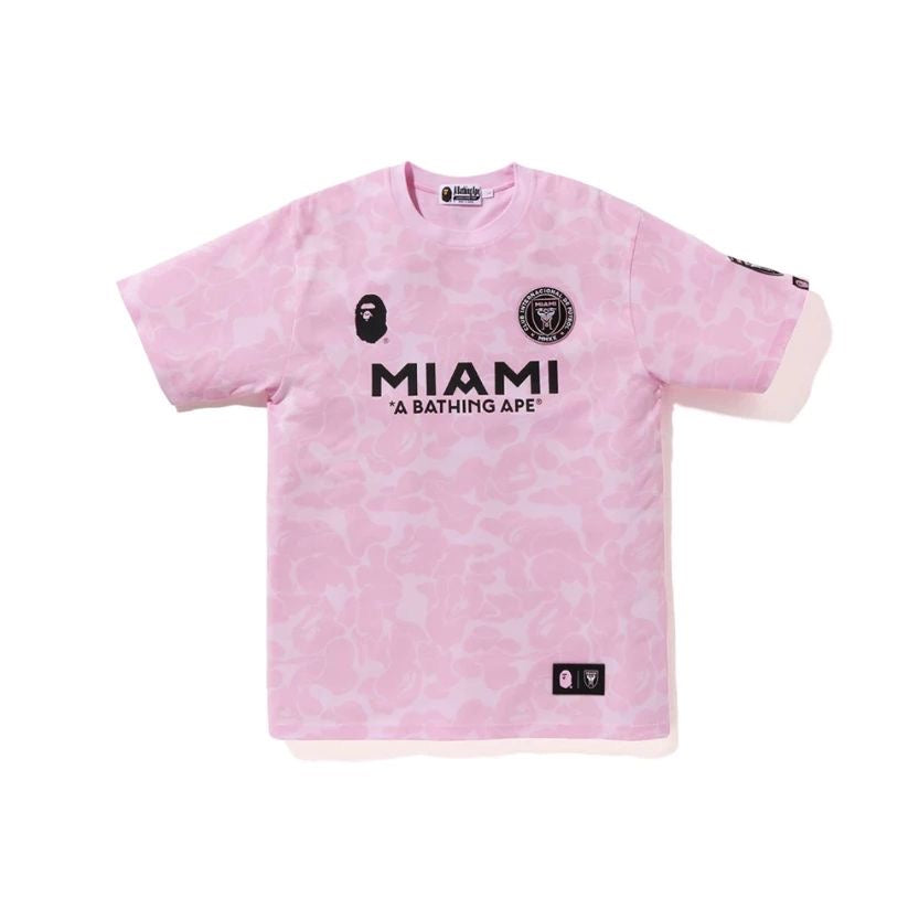 Bape x Inter Miami CF camo Tee