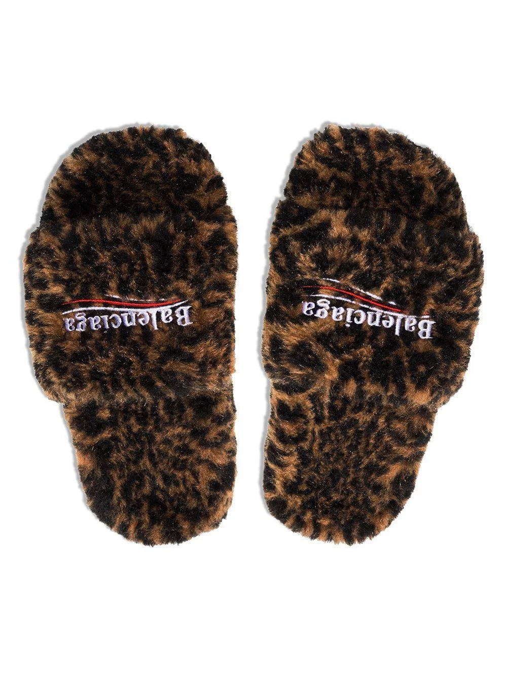 Balenciaga Fur Slides
